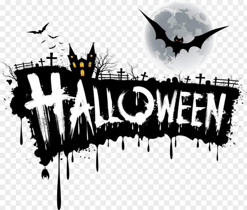 Halloween Vector Font Design Jack-o'-lantern PNG