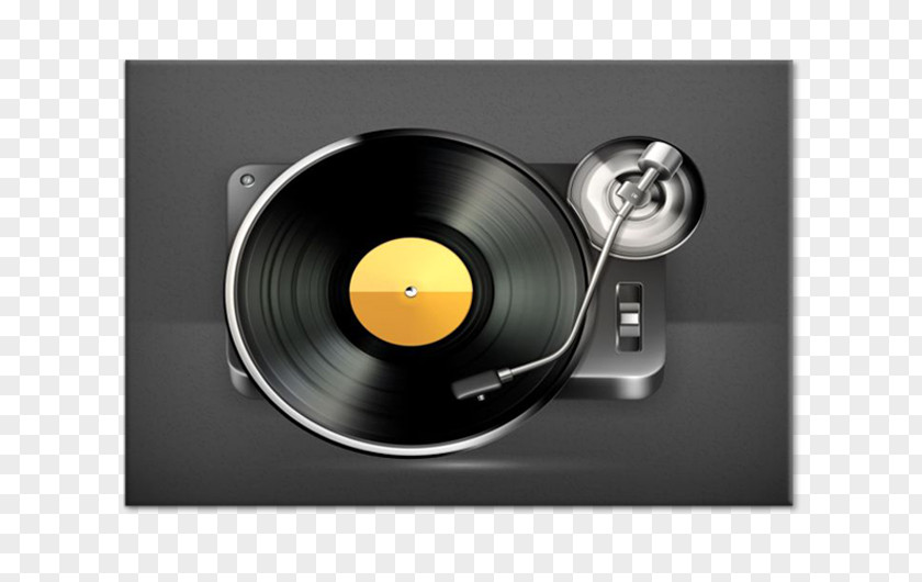 Turntable Phonograph Record PNG