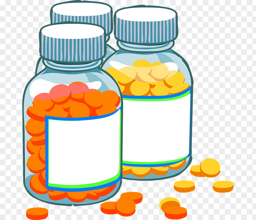 Yellow Pills Pharmaceutical Drug Medicine Clip Art PNG