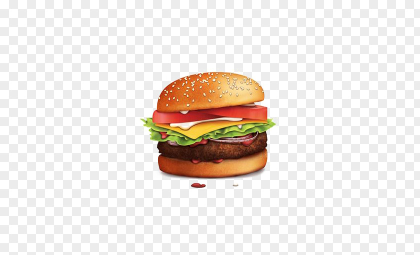 Beef Burger Hamburger Mobile App Android Comics PNG
