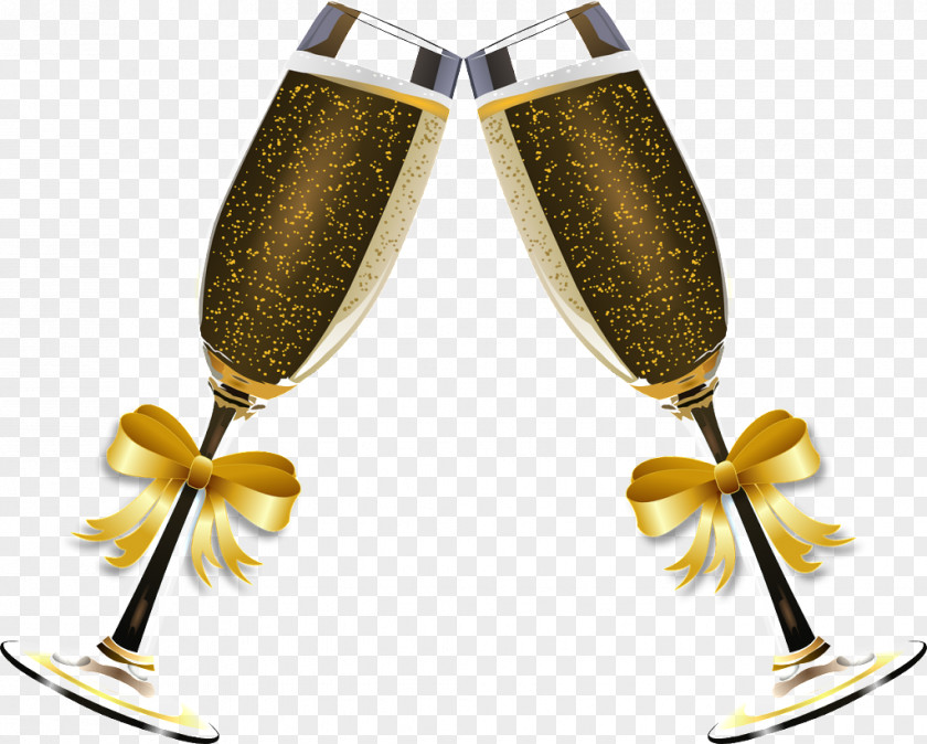 Champagne Vector Wine Glass Clip Art PNG