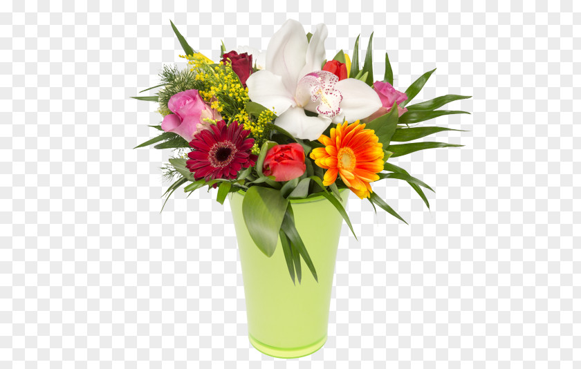 Creative Vase Floral Design Flower Bouquet Cut Flowers PNG