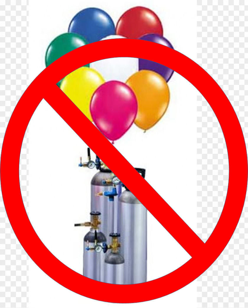 Helium Gas Balloon Cylinder PNG