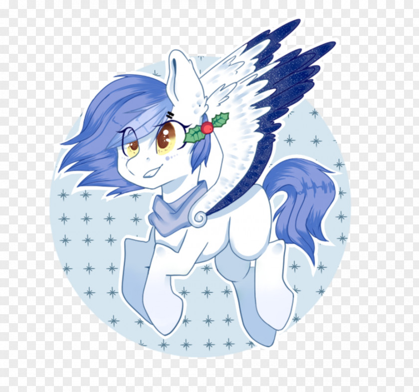 Horse Unicorn Cartoon Christmas Ornament PNG