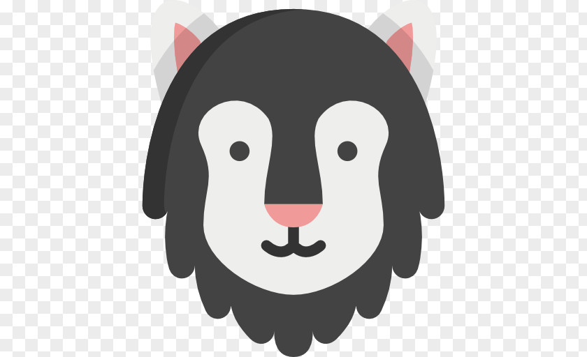 Husky Vector Dog Whiskers PNG