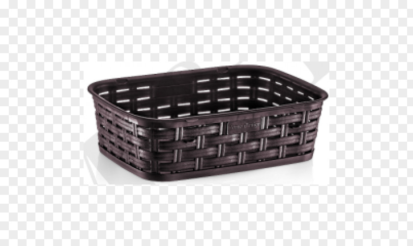 Rattan The Basket Of Bread Plastic Box PNG