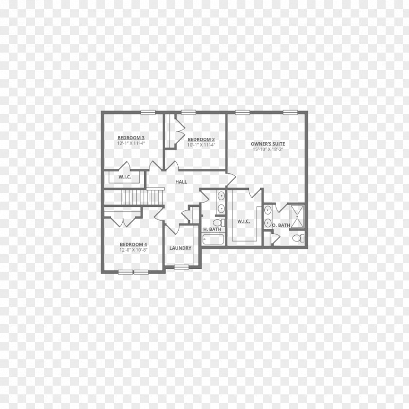 Real Estate Floor Plan Document Pattern PNG