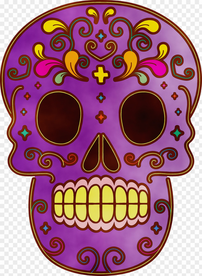 Skull Art PNG