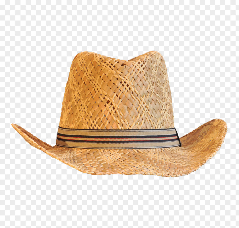 Cowboy Hat Straw Fascinator Headgear PNG