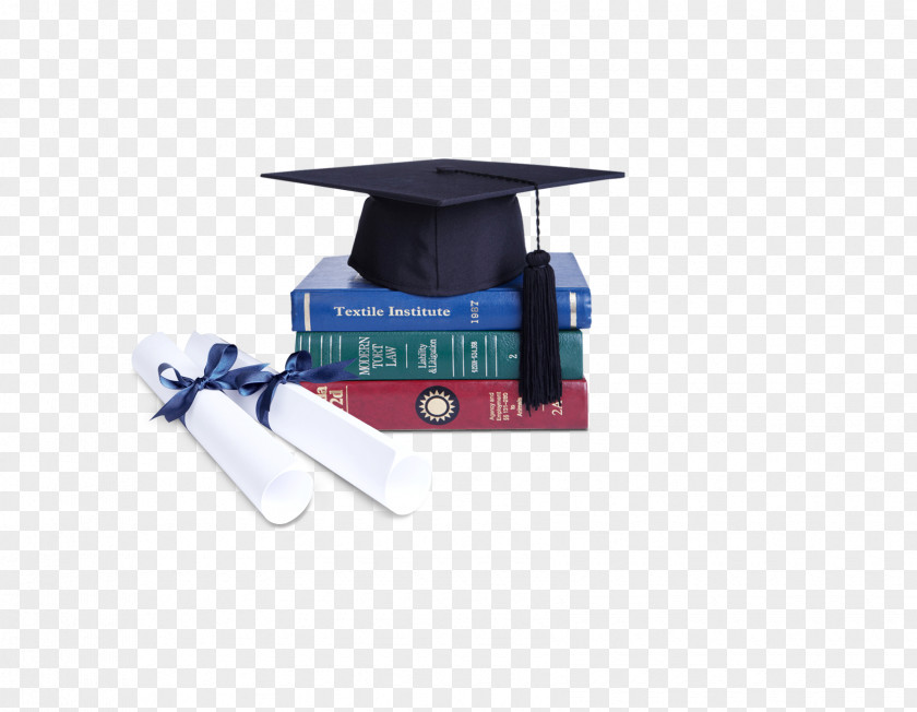 Dr. Cap Books WE School Graduation Ceremony Doctorate Bachelors Degree Education PNG