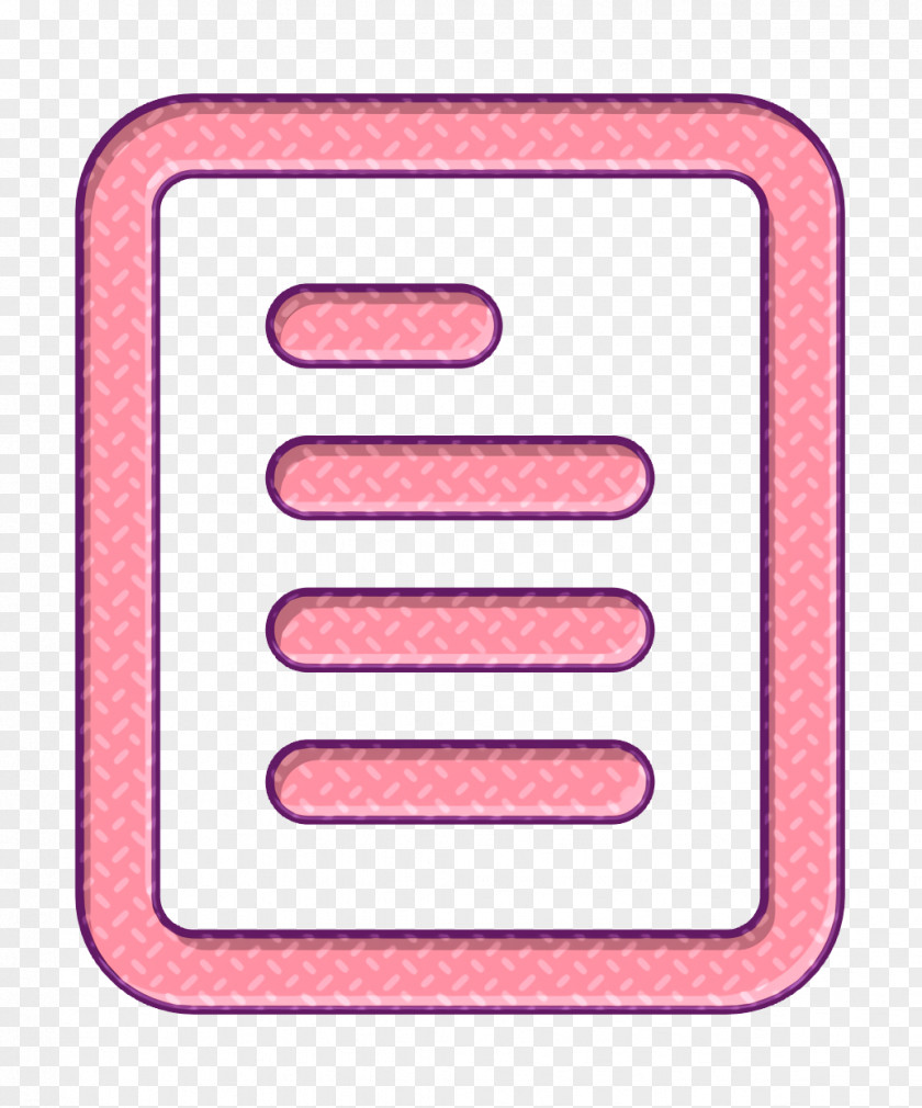 Peach Material Property Paper Icon PNG