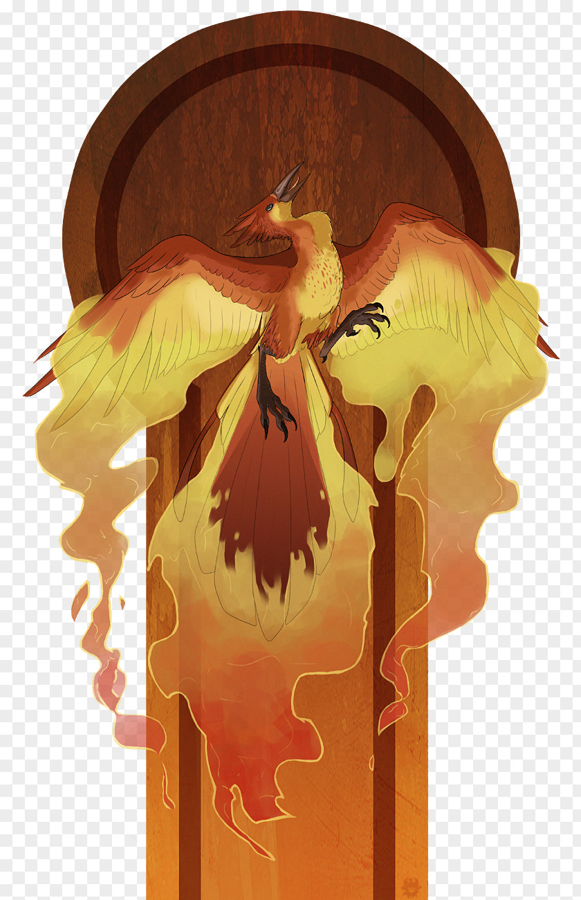 Phoenix Force Art Cartoon Beak Legendary Creature PNG