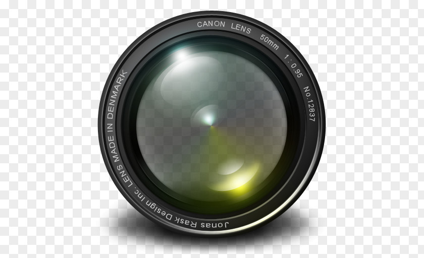 Camera Lens Fisheye Canon EF 50mm Aperture PNG