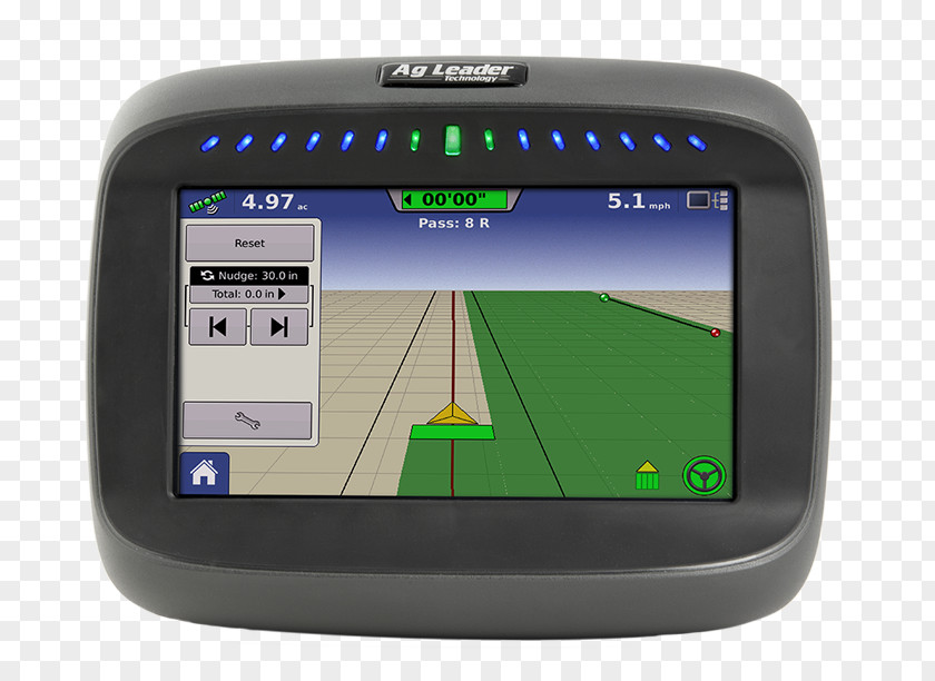 Compass Precision Agriculture Grain Yield Monitor Guidance System PNG