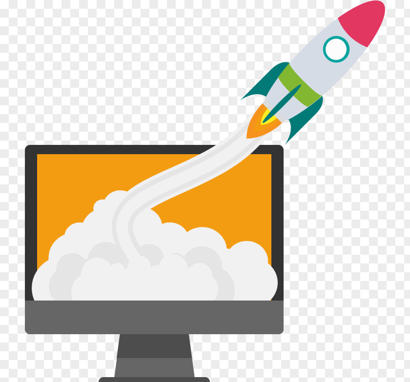 Computer Flying Rocket Soar Search Engine Optimization Business Cascading Style Sheets Service PNG