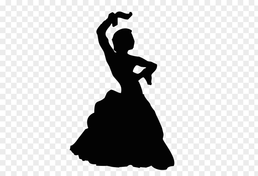Le Dance Theatrical Supply Sevillanas Flamenco Silhouette PNG