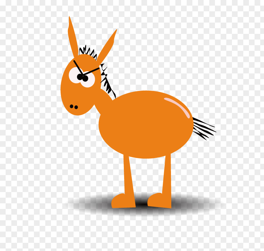 Little Donkey Drawing Clip Art PNG