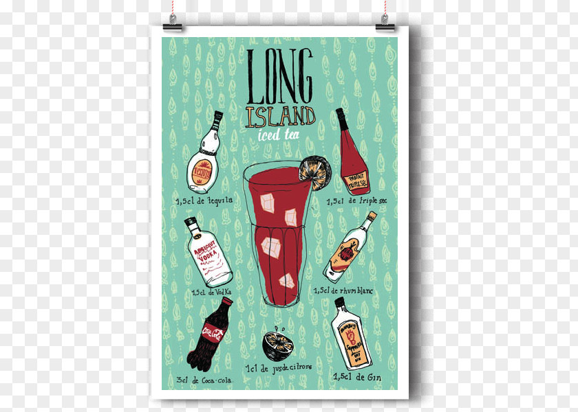 Long Island Ice Tea Poster Applied Arts The PNG