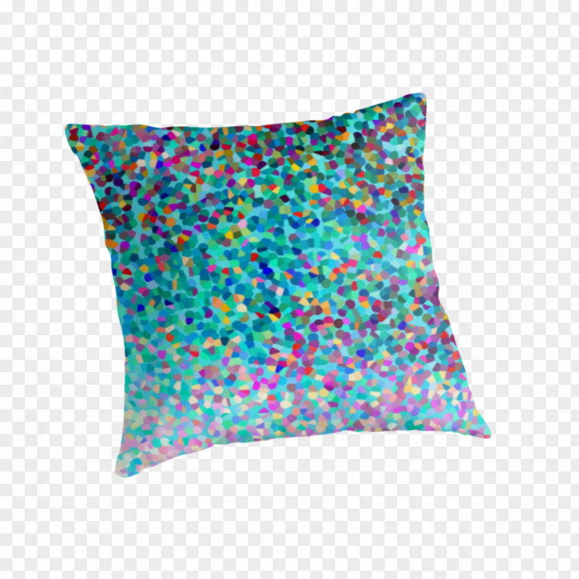 Multicolored Bubble Aqua Throw Pillows Canvas Print Abstract Art PNG