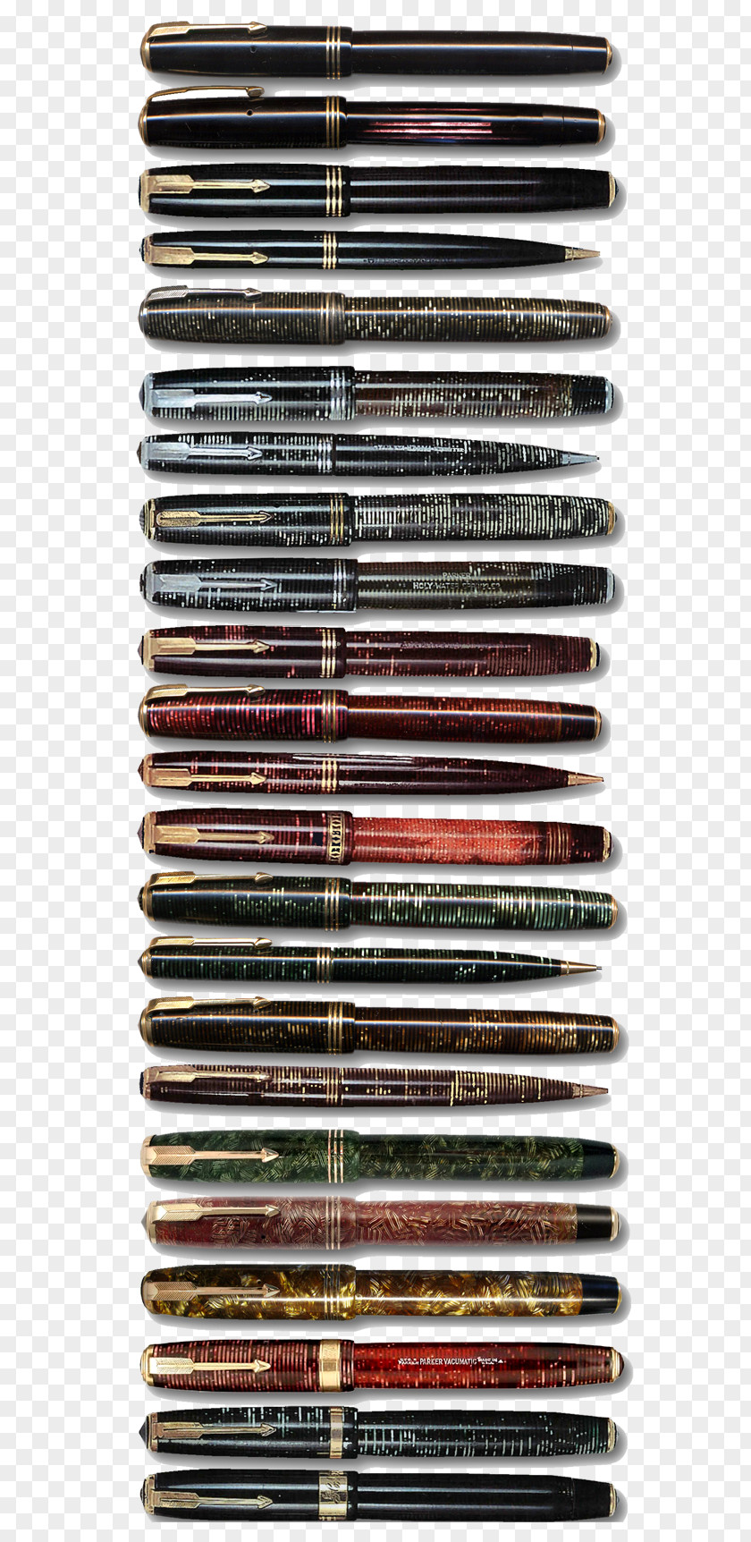Parker Pen Pens Duofold Company Fountain Vacumatic PNG