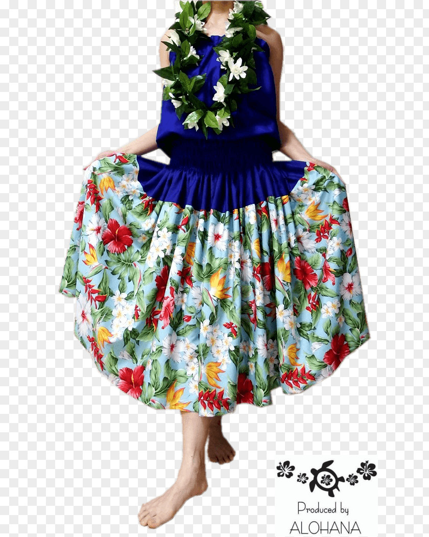 Dress Hula Costume Skirt Blouse PNG