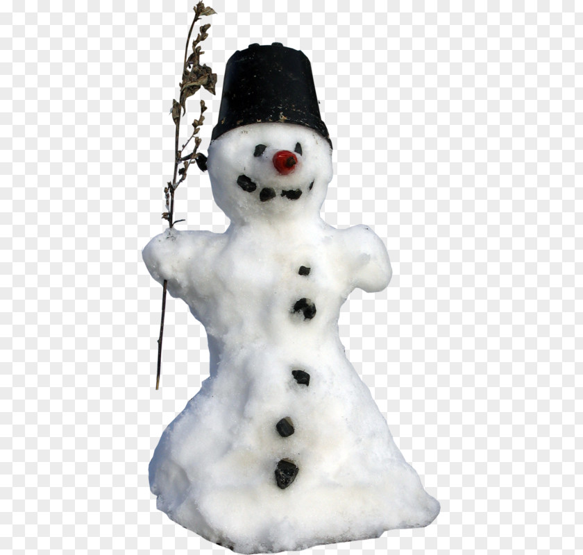 Hand Drawn Snowman PNG