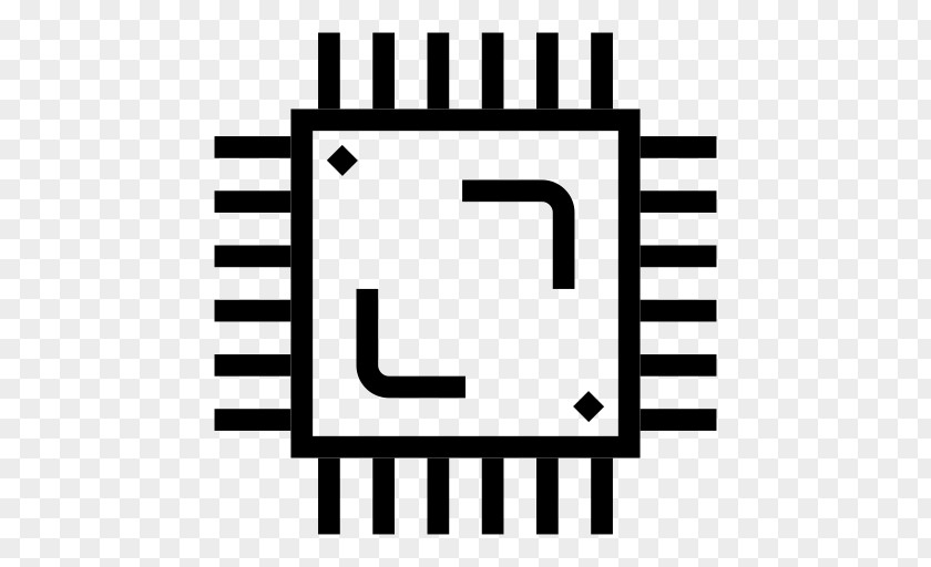 Hardware Logo Central Processing Unit Integrated Circuits & Chips Icon Design PNG