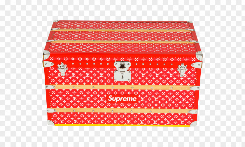 Louis Vuitton Supreme LVMH Trunk Bag Malletier PNG