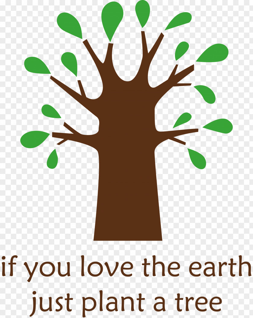 Plant A Tree Arbor Day Go Green PNG