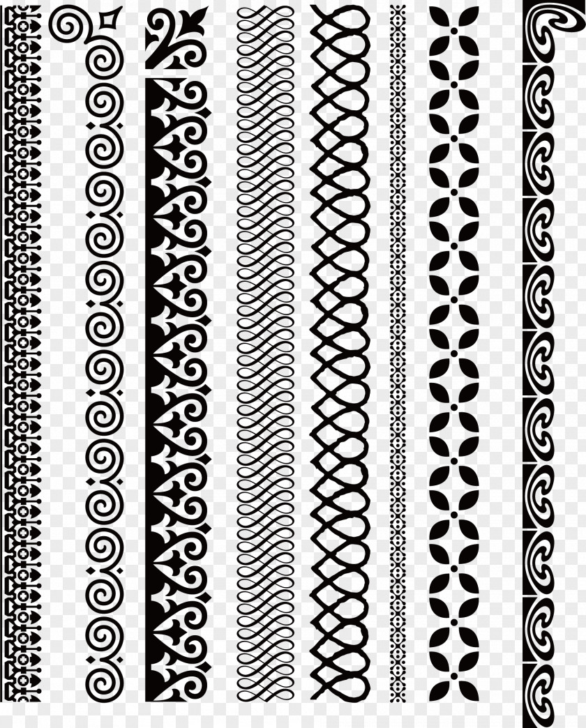 Vector Texture Lines Line Black And White Euclidean PNG