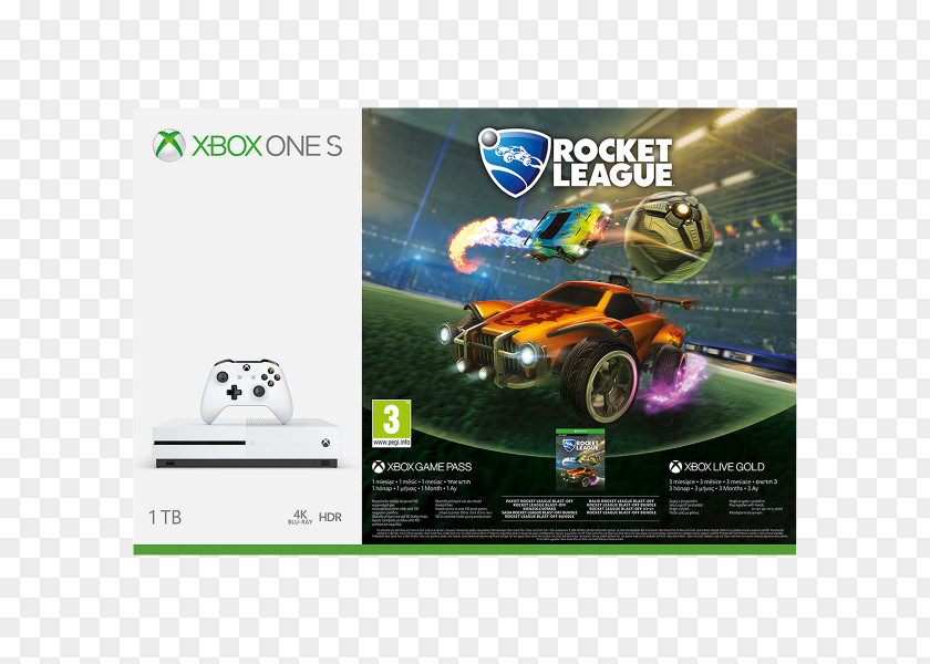 Xbox Rocket League One S Ultra HD Blu-ray Controller FIFA 18 PNG
