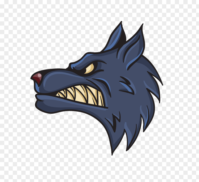 Design Gray Wolf Logo PNG