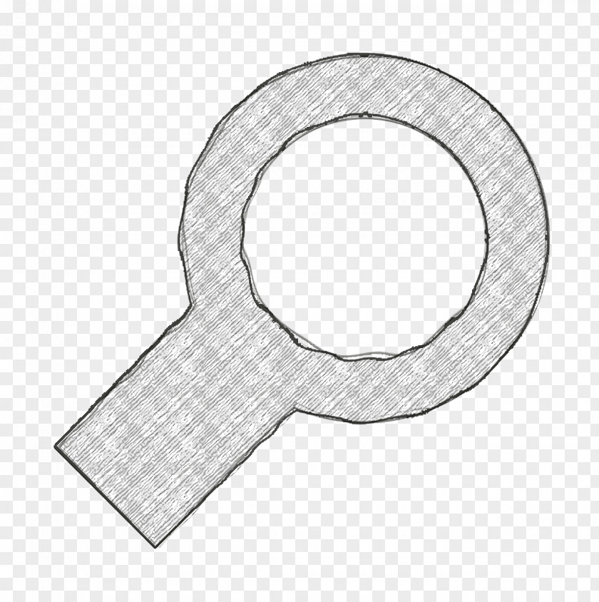 Metal Magnifying Icon Glass PNG
