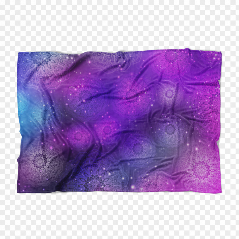 Purple Silk Dye Rectangle PNG