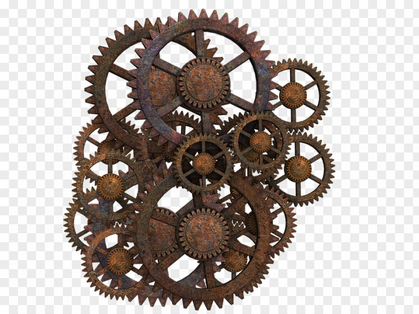 Steampunk Gear Clipart Steamcon PNG