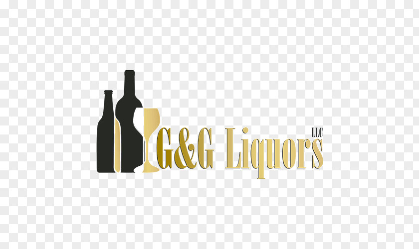 Wine Glass Bottle Liqueur Logo Product Design PNG