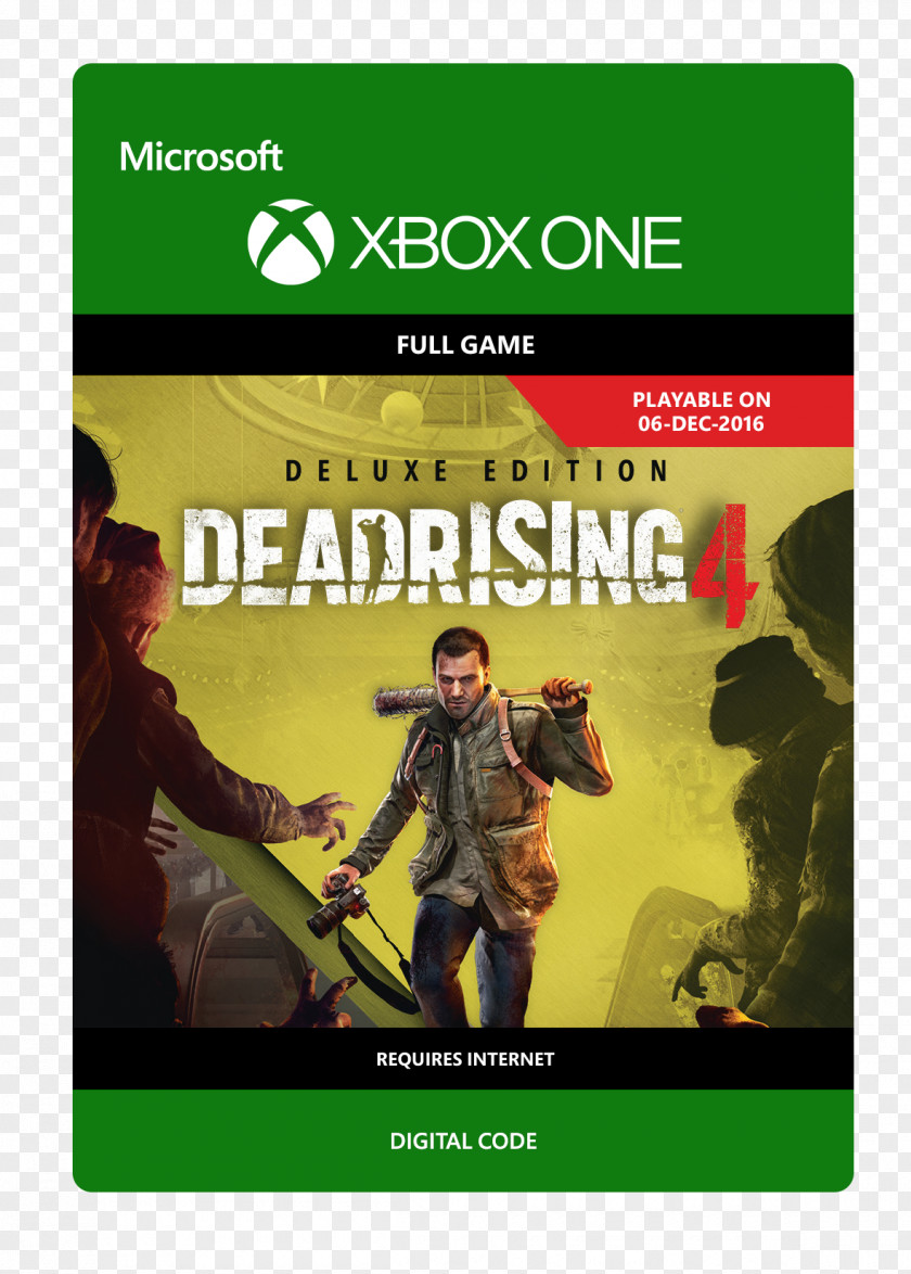 Dead Rising 4 3 Xbox One Video Game 360 PNG