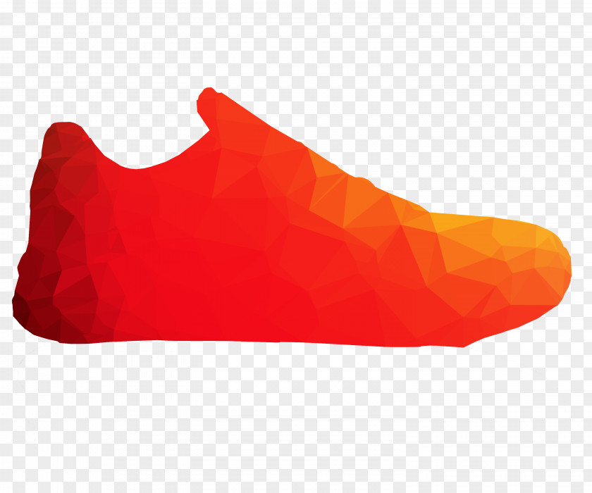 Shoe Font RED.M PNG