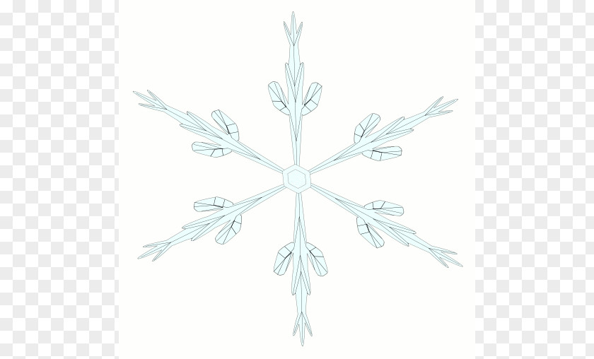 Free Snowflake Cliparts Symmetry White Pattern PNG