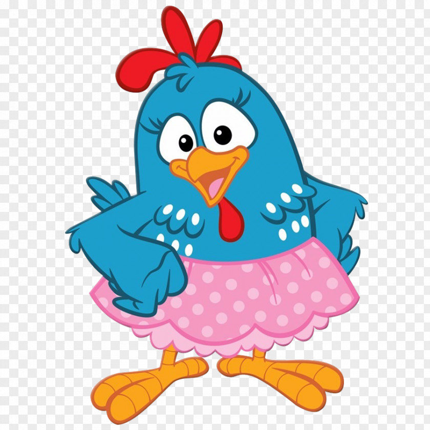 Galinha Rooster Chicken Pintadinha Skirt Pink PNG