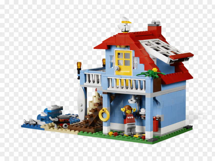 Toy Lego House Amazon.com Creator LEGO 7346 Seaside PNG
