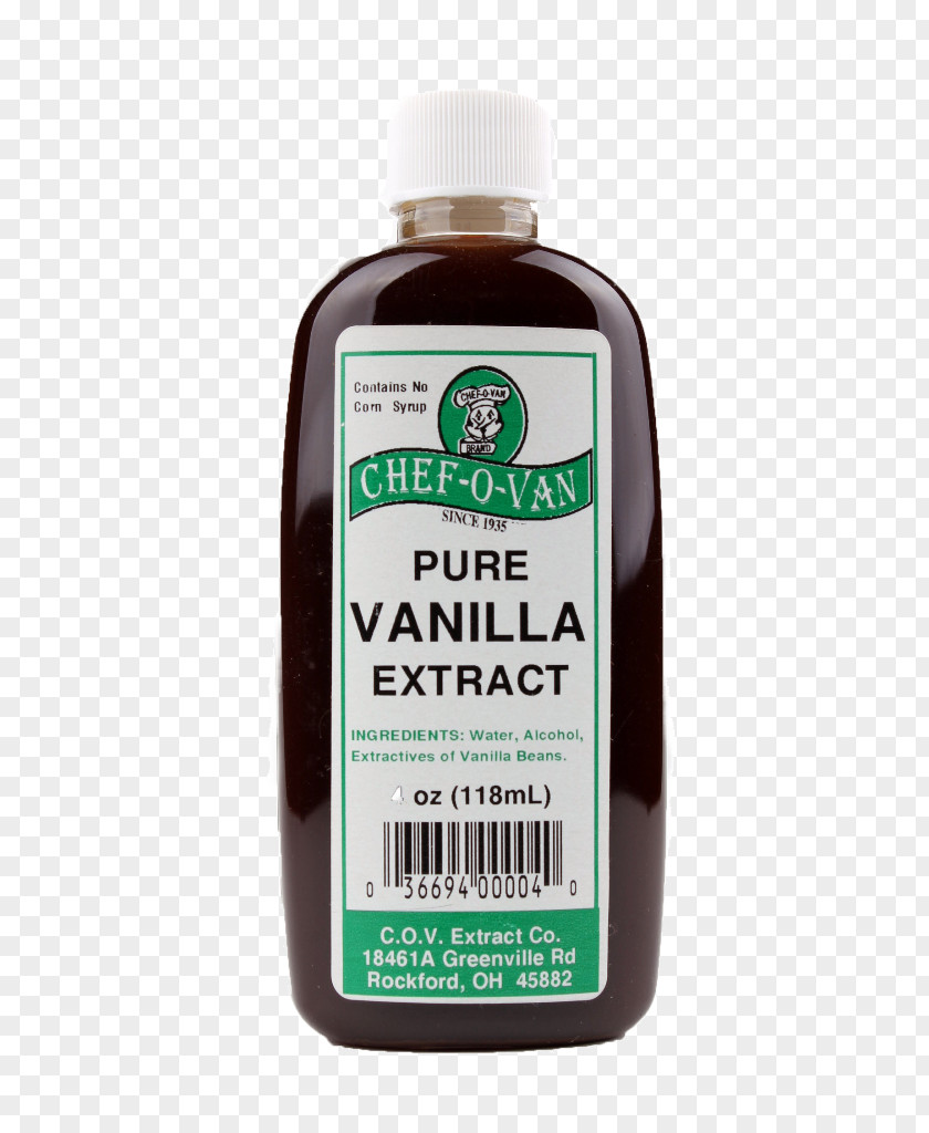 Vanilla Extract Fluid Ounce Chef PNG