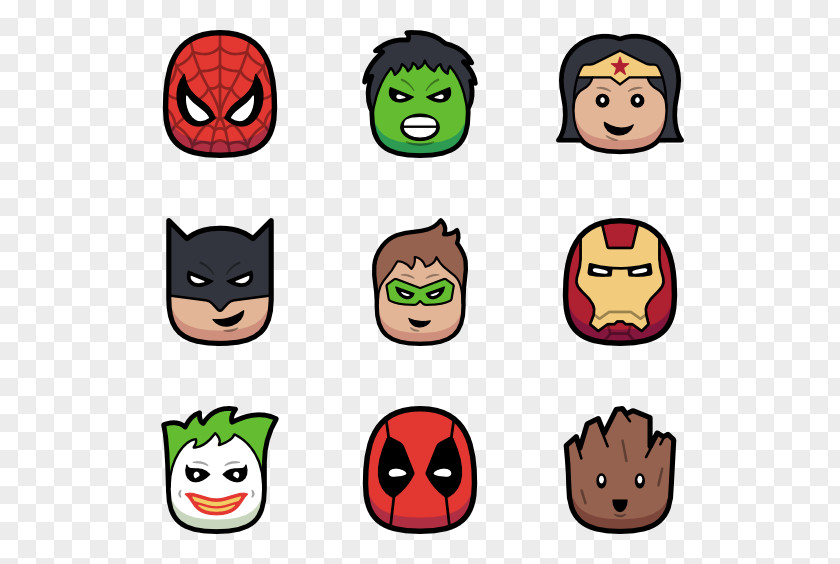 Avatar Emoticon Superhero Clip Art PNG