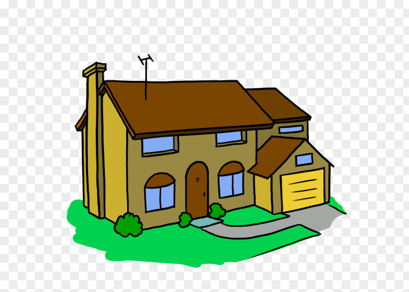 Cartton House Free Content Clip Art PNG