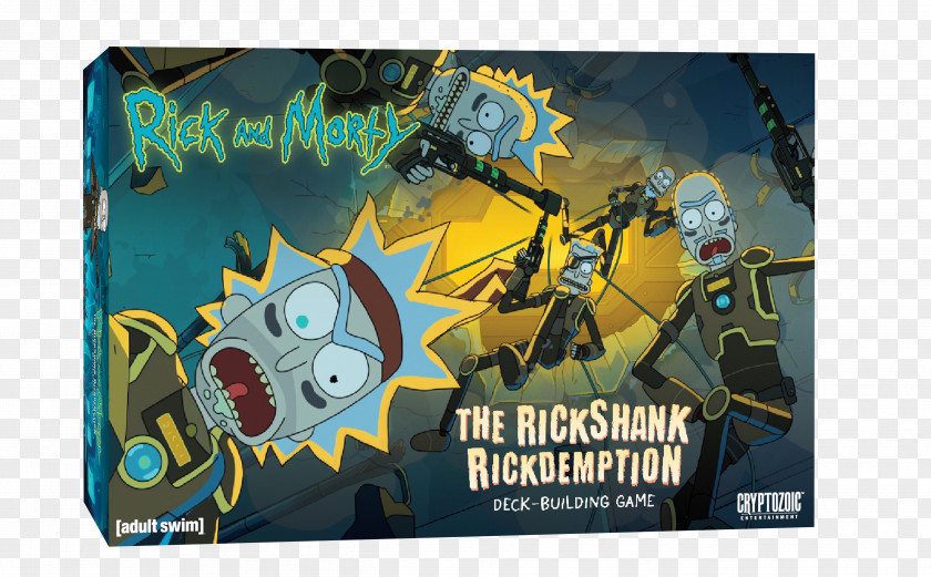 Cryptozoic Entertainment Rick Sanchez Board Game The Rickshank Rickdemption Deck-building Tabletop Games & Expansions PNG