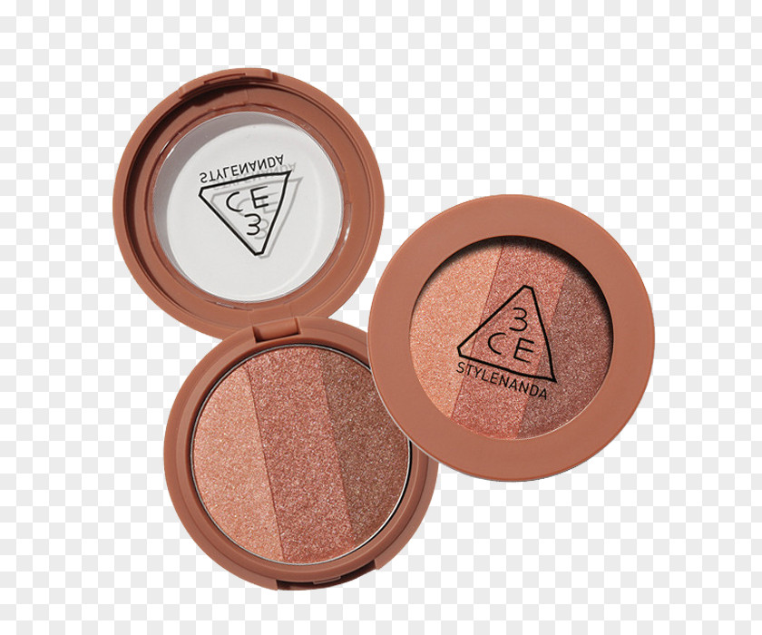 Brown Eye Shadow Box Cosmetics Stylenanda Color Price PNG