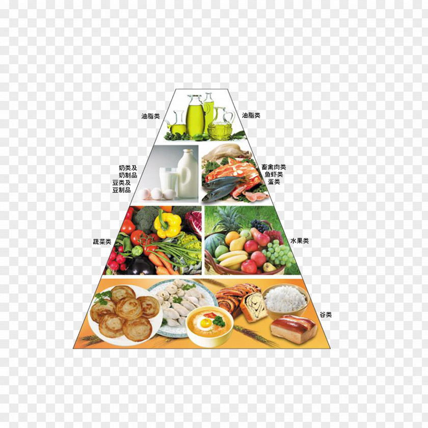 Chinese People Eat Pyramid Nutrient Food Eating Nutrition Diet PNG