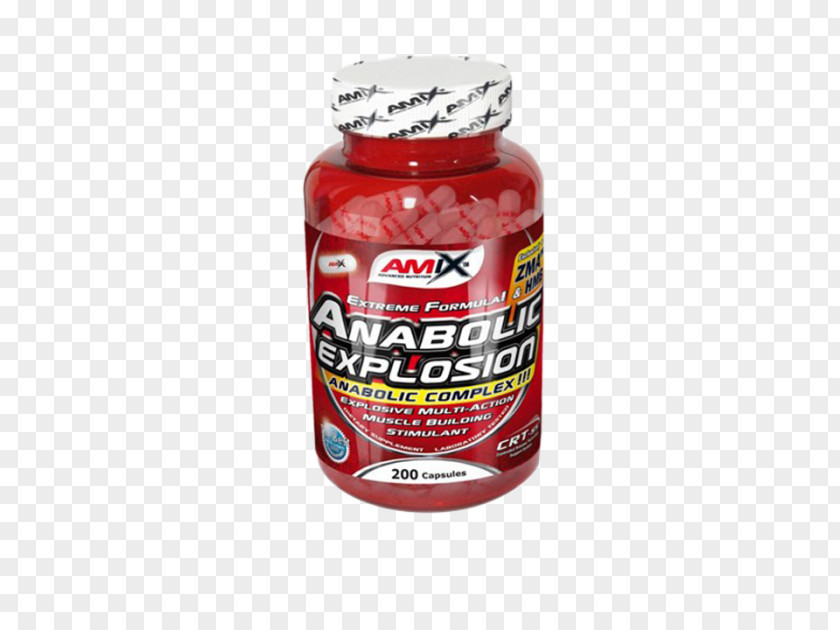 Explosion Anabolism Capsule Taurine Gainer PNG