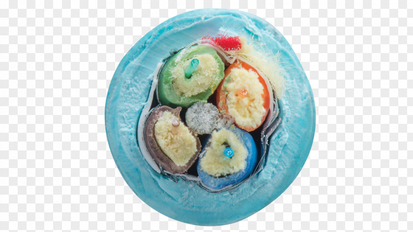 Fiber Optic Easter Egg Turquoise Plastic PNG