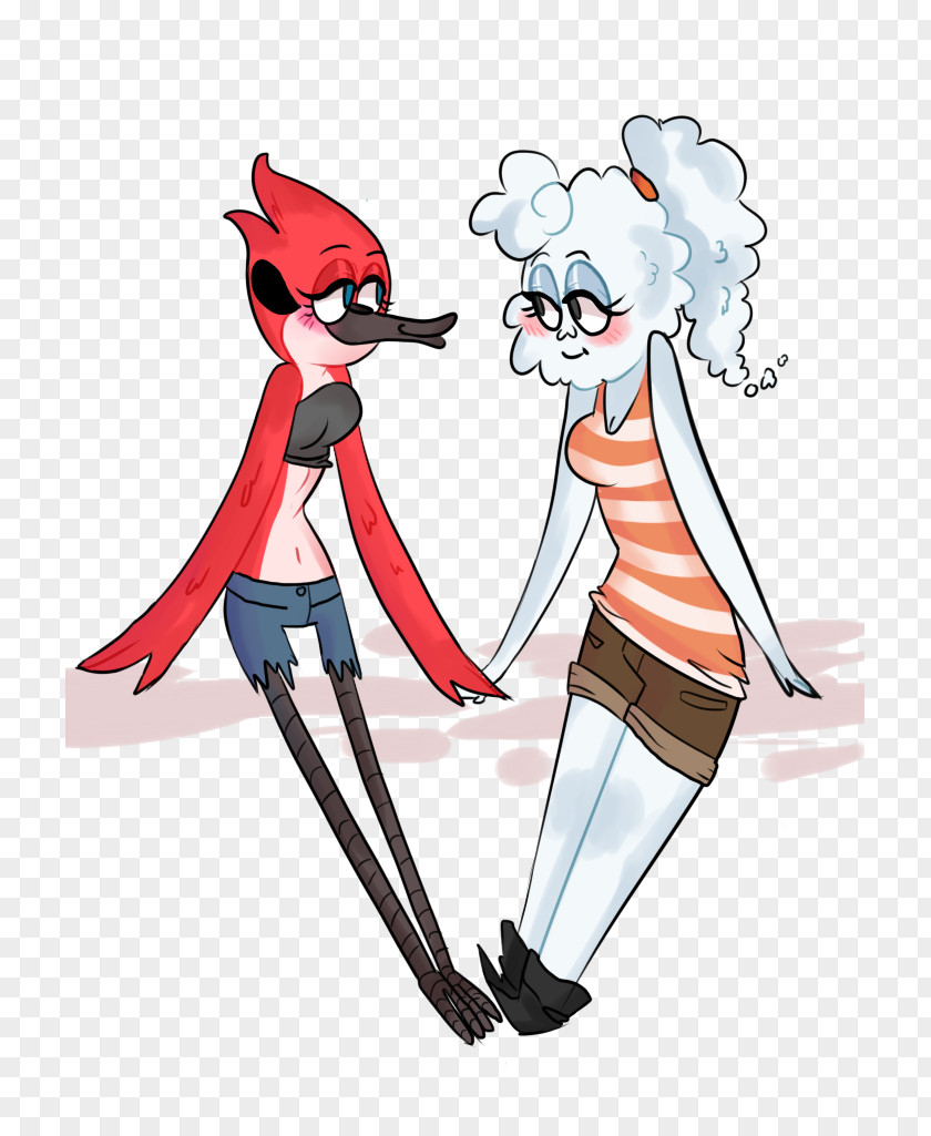 Regular Show Mordecai And Rigby Dating Animated Film Character PNG